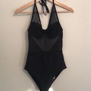 Ted Baker Black One Piece Swimsuit